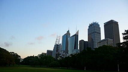 Obraz premium view of Sydney city