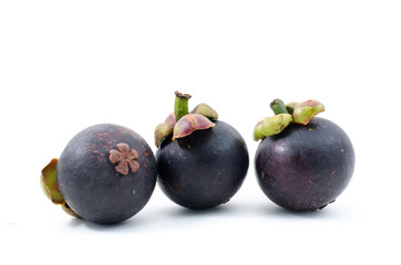 Mangosteen the queen of Thai tropical fruit with unique sweet 