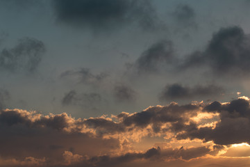 夕べの雲3