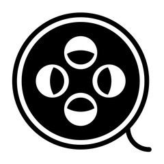Fototapeta premium film reel icon