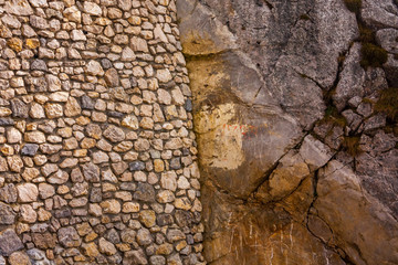 An autumn day in the mountains.