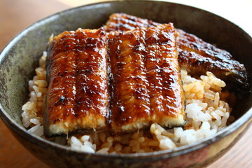 close up eel rice of Hamanoki - 226962042