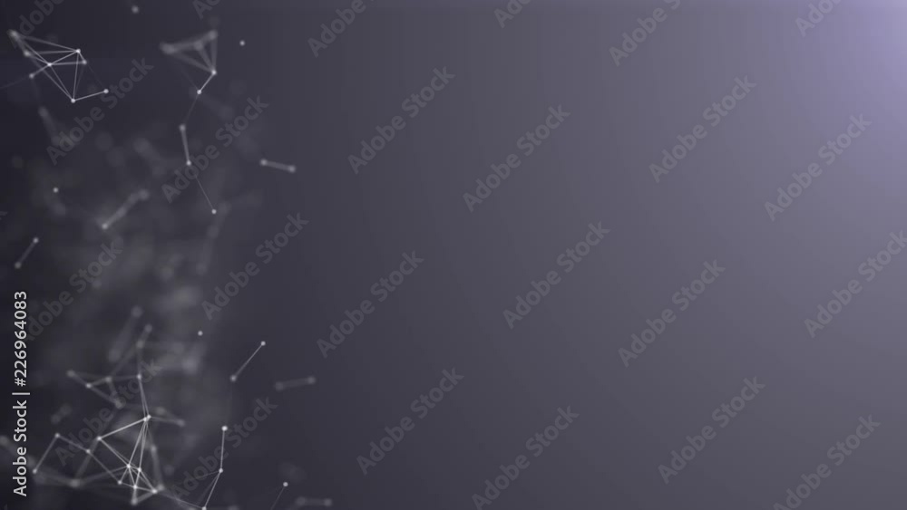 Poster nanotechnology abstract plexus darkslateblue color background,seamless network social media with cop