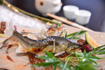 Japanese fish cuisine