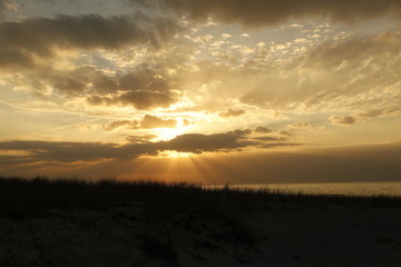 Sonnenuntergang Ostsee