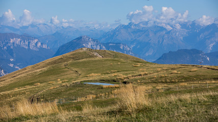 Fototapeta premium Aussicht Monte Baldo