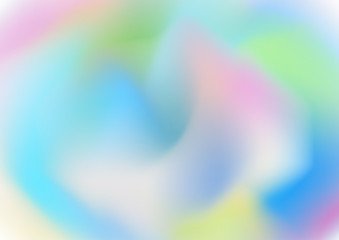 Abstract colorful soft wavy gradient pastel background