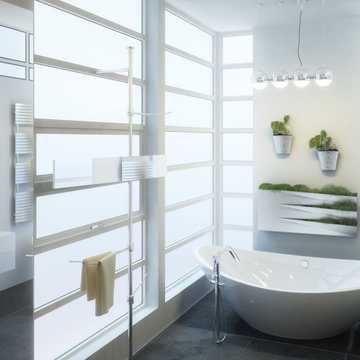 Contemporary Bathroom Design (focus)