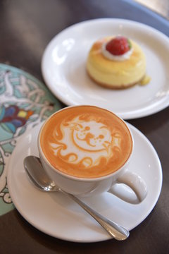 coffee and sweets of Urth Caffe