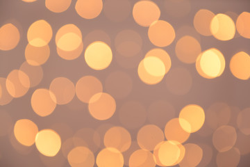 Blurred view of beautiful lights
