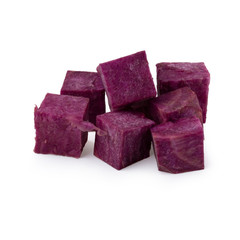 sweet potato isolated on a white background