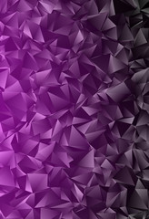 Fototapeta premium Triangular 3d, modern background