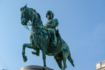 Obraz premium Erzherzog Albert Denkmal, Wien, 2018