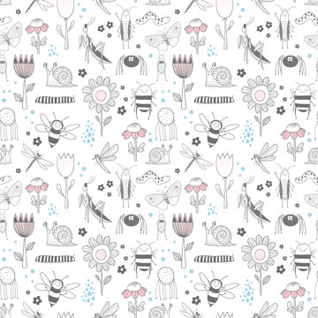 Insect vector pattern