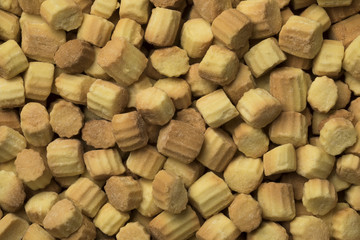 Traditional crunchy Moroccan fekkas cookies