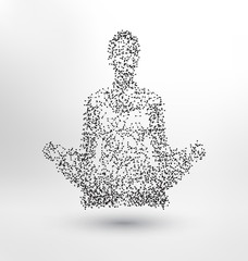 yoga,abstract,human,vector,body,spiritual,molecule,brain,design,man,evolution,genetic,anatomy,biochemistry,scientific,medical,model,dna,person,medicine,shape,connection,structure,chemical,atom,biology