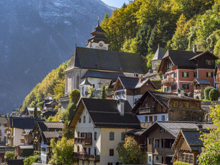 Village Hallstatt, Austria, Europe