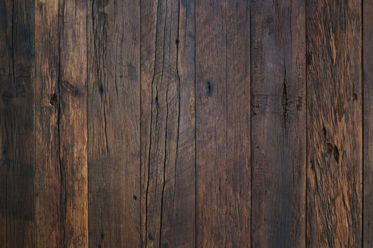Wood texture background, planks. Dark wood texture background surface with old natural pattern. Texture for design and decoration.