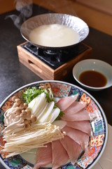 Japanese hot pot of Sushiyanojoukou