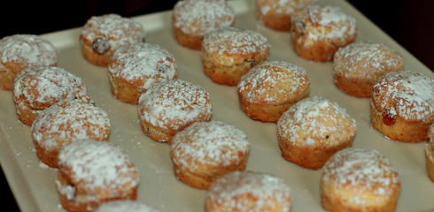 fresh batch of homemade scones