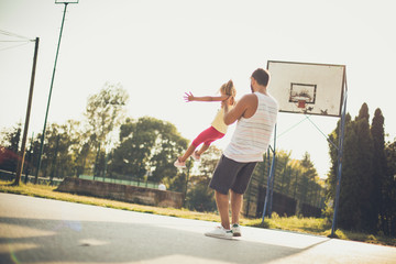 With Dad is always fun.