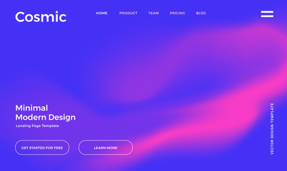 Vibrant gradient background