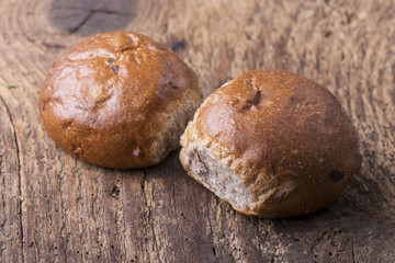 Stuck, ein bayerisches Brötchen mit Rosinen