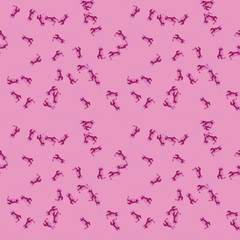 UFO military camouflage seamless pattern in different shades of pink color