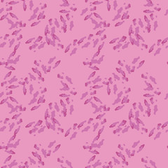 Fototapeta na wymiar UFO military camouflage seamless pattern in different shades of pink color