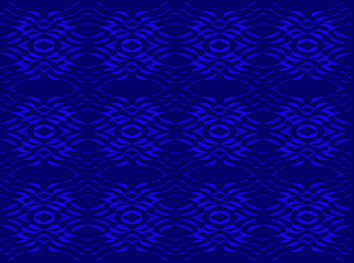  seamless vintage abstract decorative illustration blue design