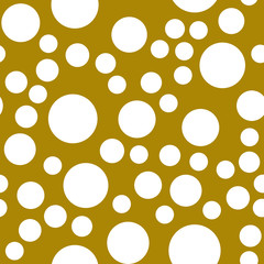 Rounds and circles Flat geometric pattern texture. Multicolor abstract background for print and textile. Seamless vector EPS 10