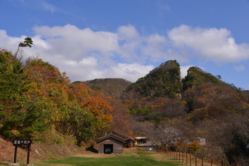landscape of Sado mine