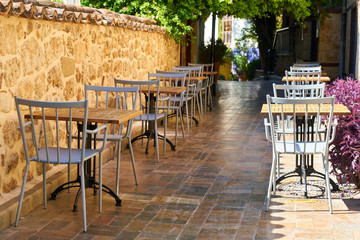 Old fashioned cafe