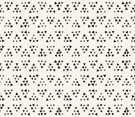 geometric triangle seamless pattern design