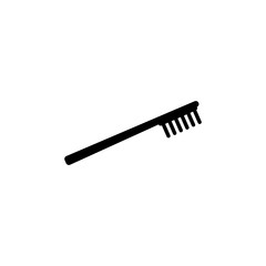 Toothbrush icon. Element of dentistry. Premium quality graphic design icon. Signs and symbols collection icon for websites, web design, mobile app