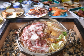 Japanese cuisine of Hotel Korakuso