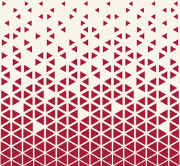 abstract seamless geometric triangle pattern vector background