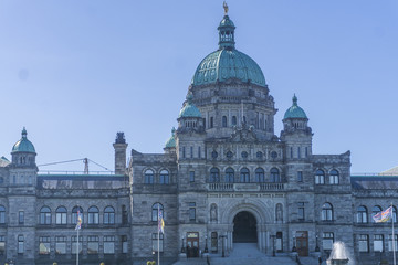 British Colombia Parliment buildings in Victoria, Canada