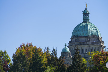 British Colombia Parliment buildings in Victoria, Canada