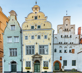 Oldest medieval buildings in Riga - the capital of Latvia, the old city offers for tourists unique...