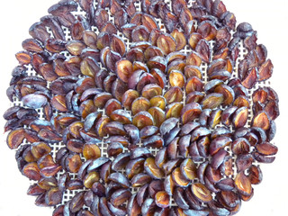 dried plums cut in half