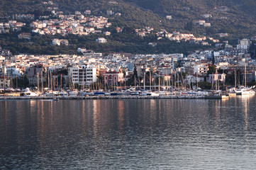 Naklejka premium view of marine