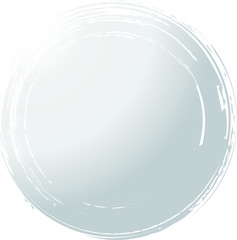 Circle drawn with a brushlet