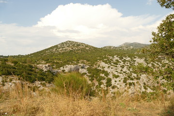 Fototapeta premium Berge Landschaft Himmel