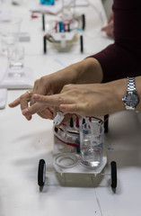 Sample of using a hydrogen engine in a toy car