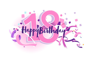 Happy Birthday 18