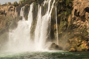waterfall in yosemite national park