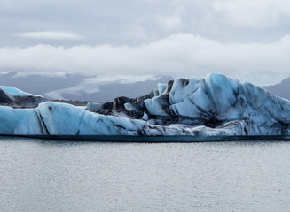 Gletscher Lagune in Island - Eisberg