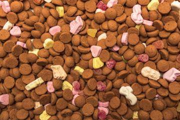 Pepernoten Texture Brown Dutch Candy Background