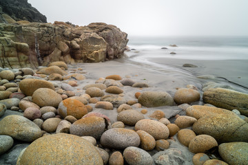 Fototapeta na wymiar Mystical Coastline, Porth Nanven, Cornwall